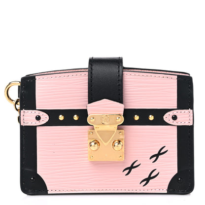 Louis Vuitton Epi Trunk Multicartes Rose Ballerine 3 of 10