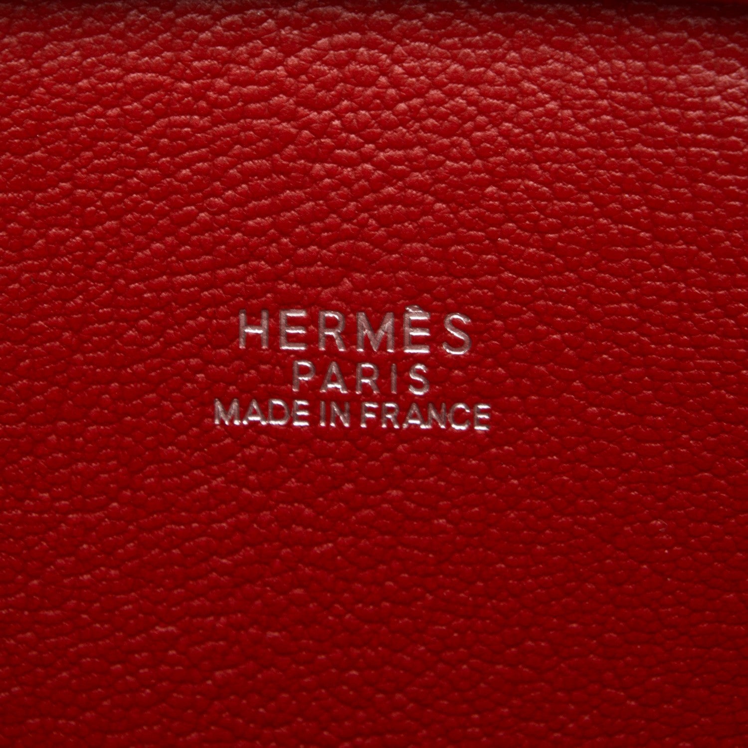 Hermes Epsom Plume 21 Rouge Casaque 6 of 7