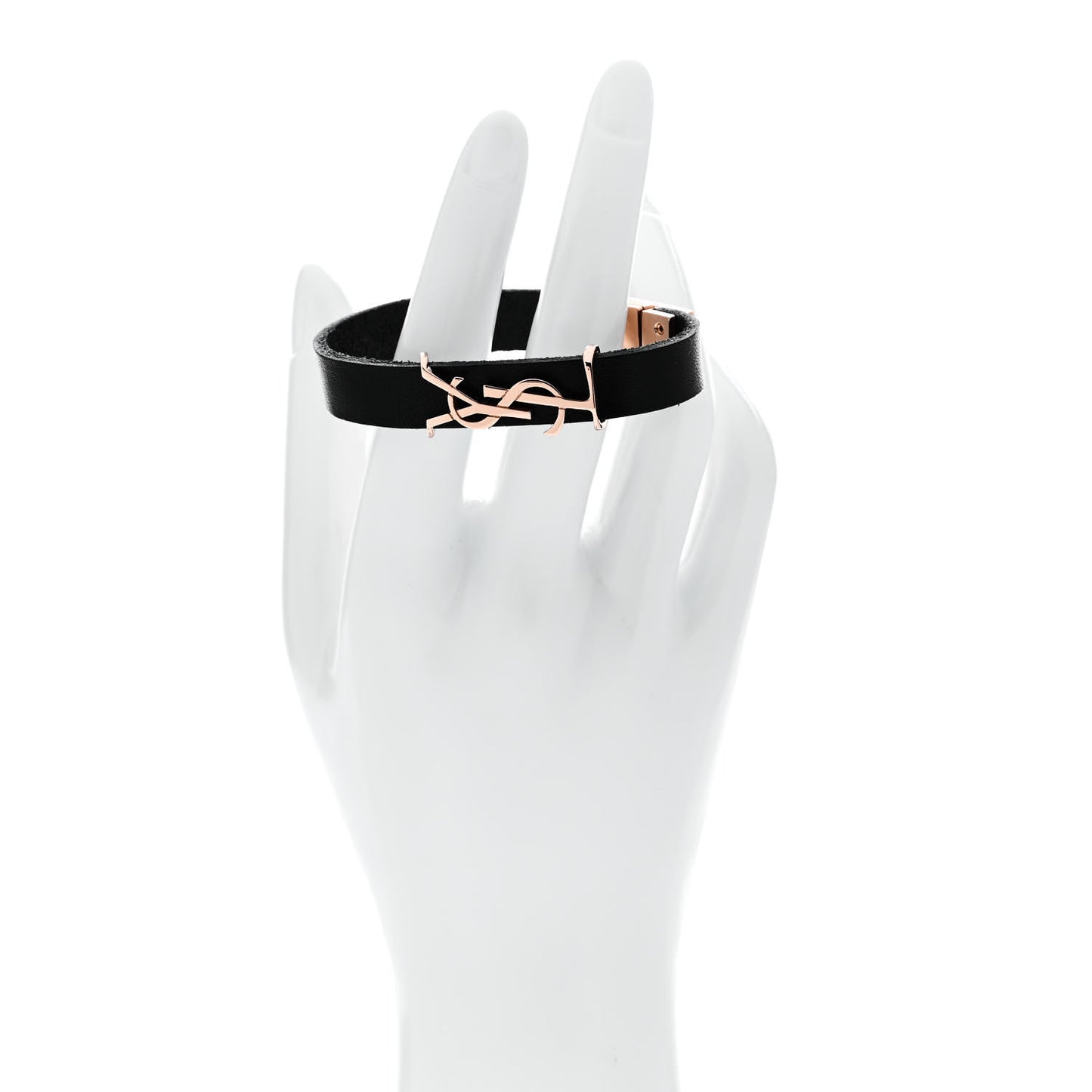 Calfskin Opyum Bracelet S Black