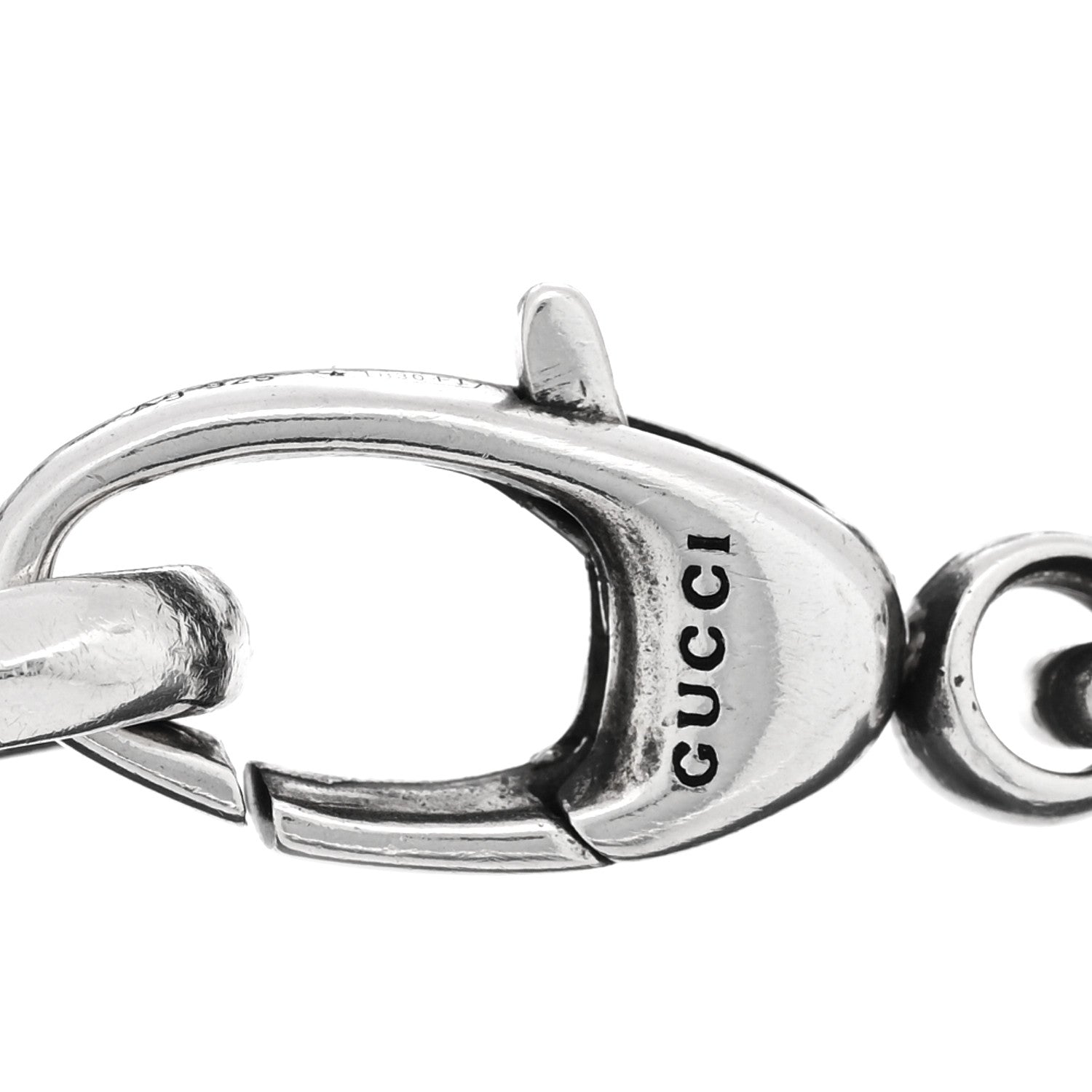 Gucci Sterling Silver Interlocking G Link Bracelet 3 of 4
