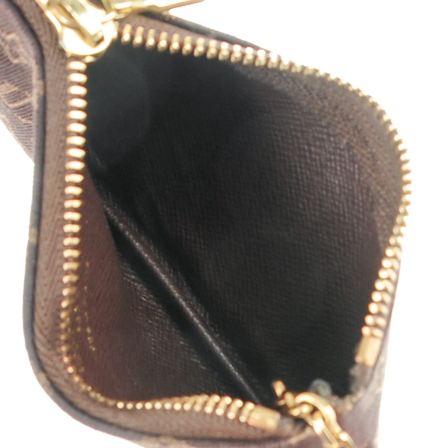 Louis Vuitton Mini Lin Key Pouch Ebene 5 of 7