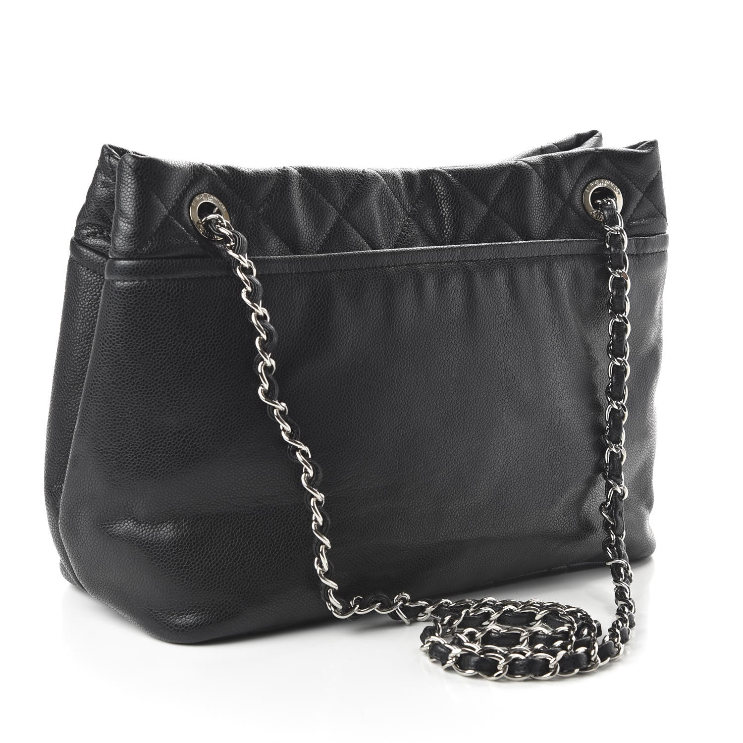 Chanel Caviar Timeless CC Soft Tote Black 3 of 12