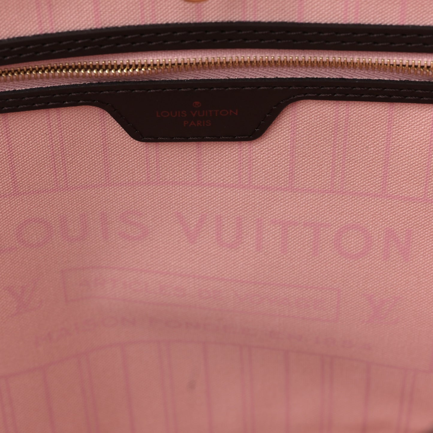 Damier Ebene Neo Neverfull MM Rose Ballerine