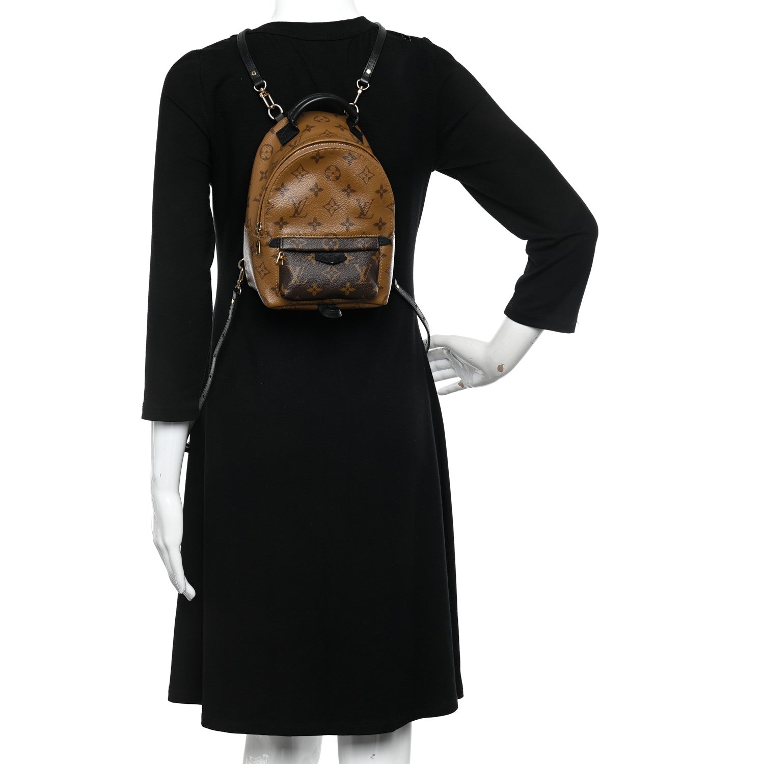 Louis Vuitton Reverse Monogram Palm Springs Backpack Mini 2 of 13