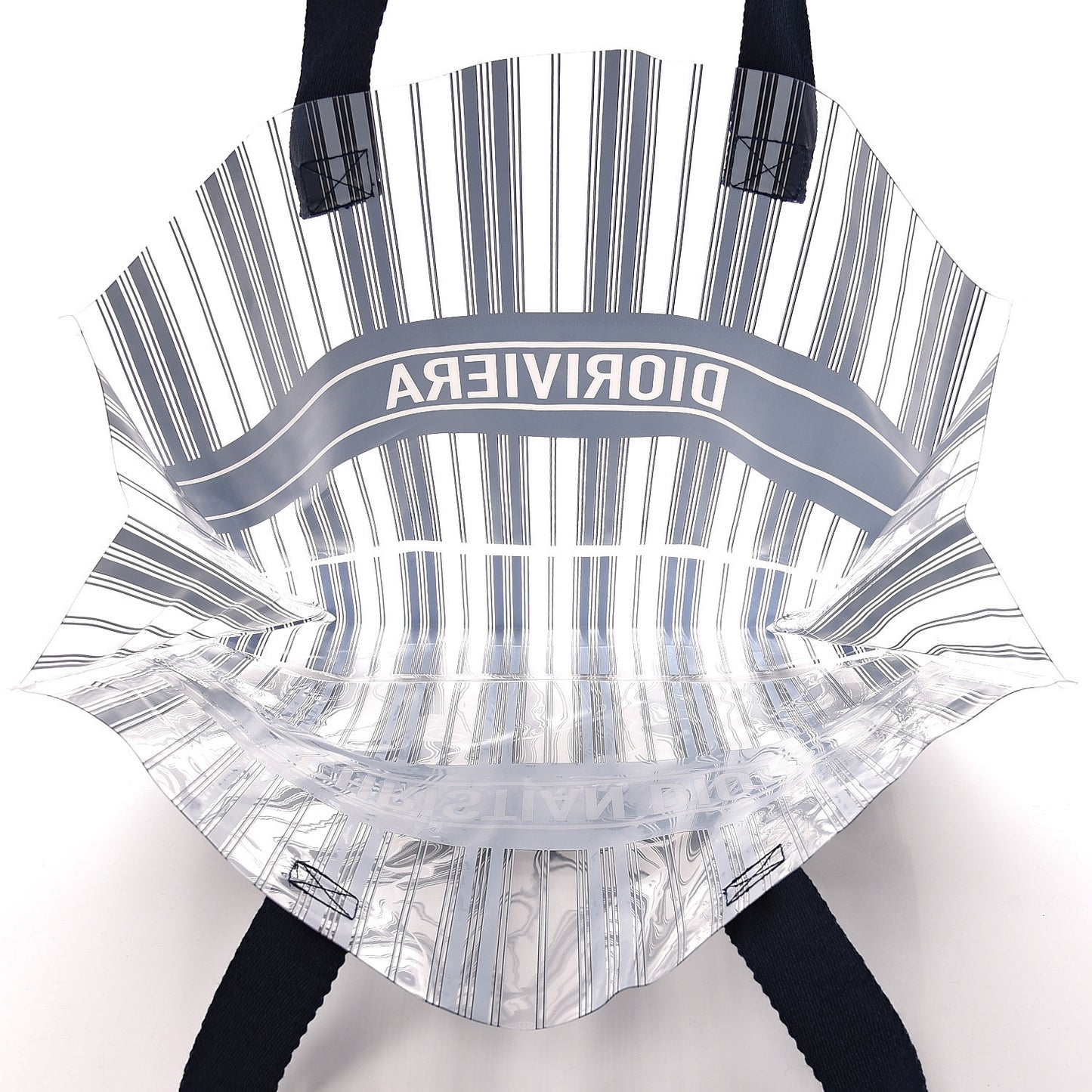 Plastic Dioriviera Tote Navy