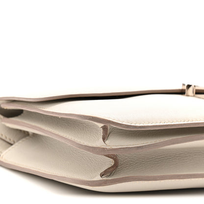 Hermes Evergrain Constance Elan 25 Gris Perle 9 of 10
