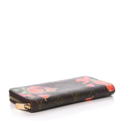 Louis Vuitton Monogram Roses Zippy Wallet 4 of 7