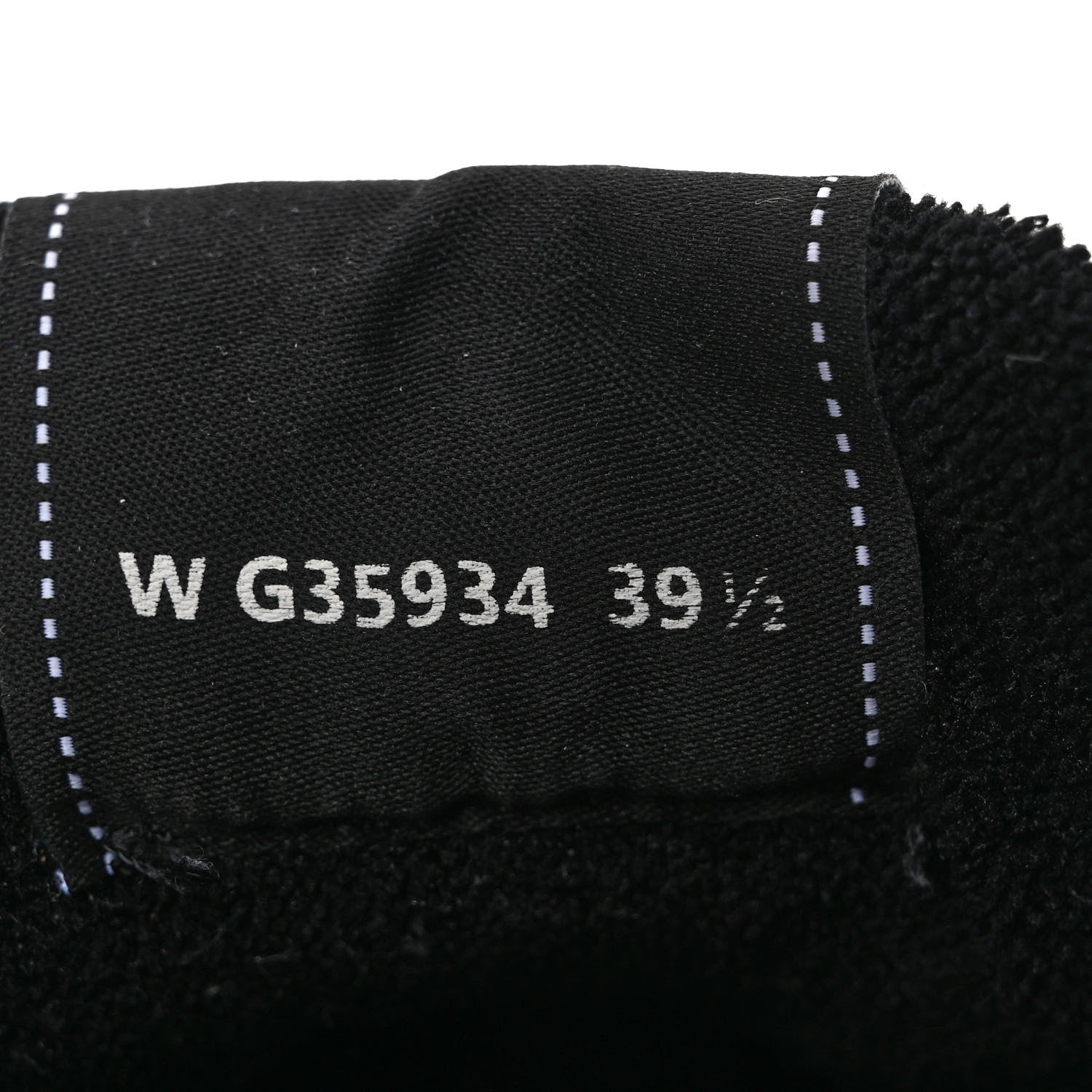 Chanel Calfskin Womens Logo Sneakers 39.5 Black White 9 of 9