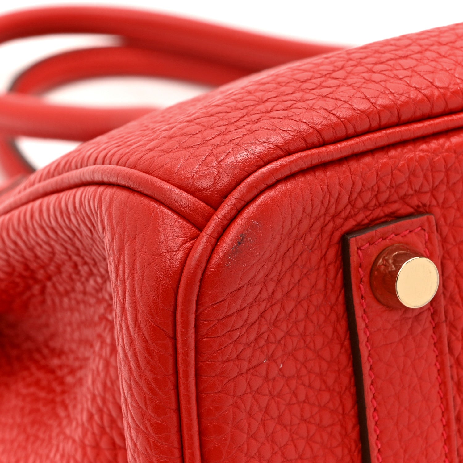 Hermes Togo BIRKIN 35 Rouge Casaque 13 of 17
