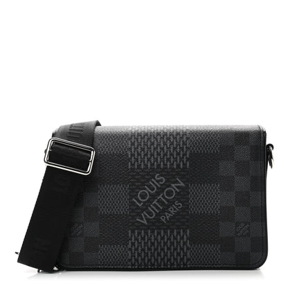 Louis Vuitton Damier Graphite 3D Studio Messenger 1 of 13