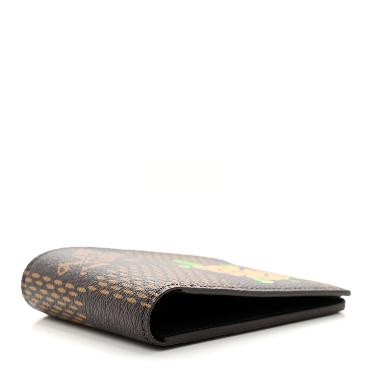 Louis Vuitton X NIGO Giant Damier Ebene Tortoise Multiple Wallet 4 of 7