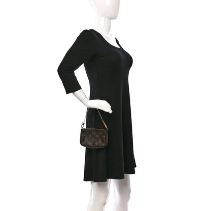 Louis Vuitton Monogram Mini Pochette Accessories 2 of 10