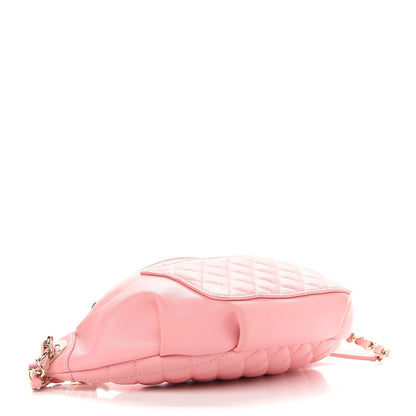 Chanel Lambskin Quilted Bi Waist Bag Fanny Pack Pink 4 of 9