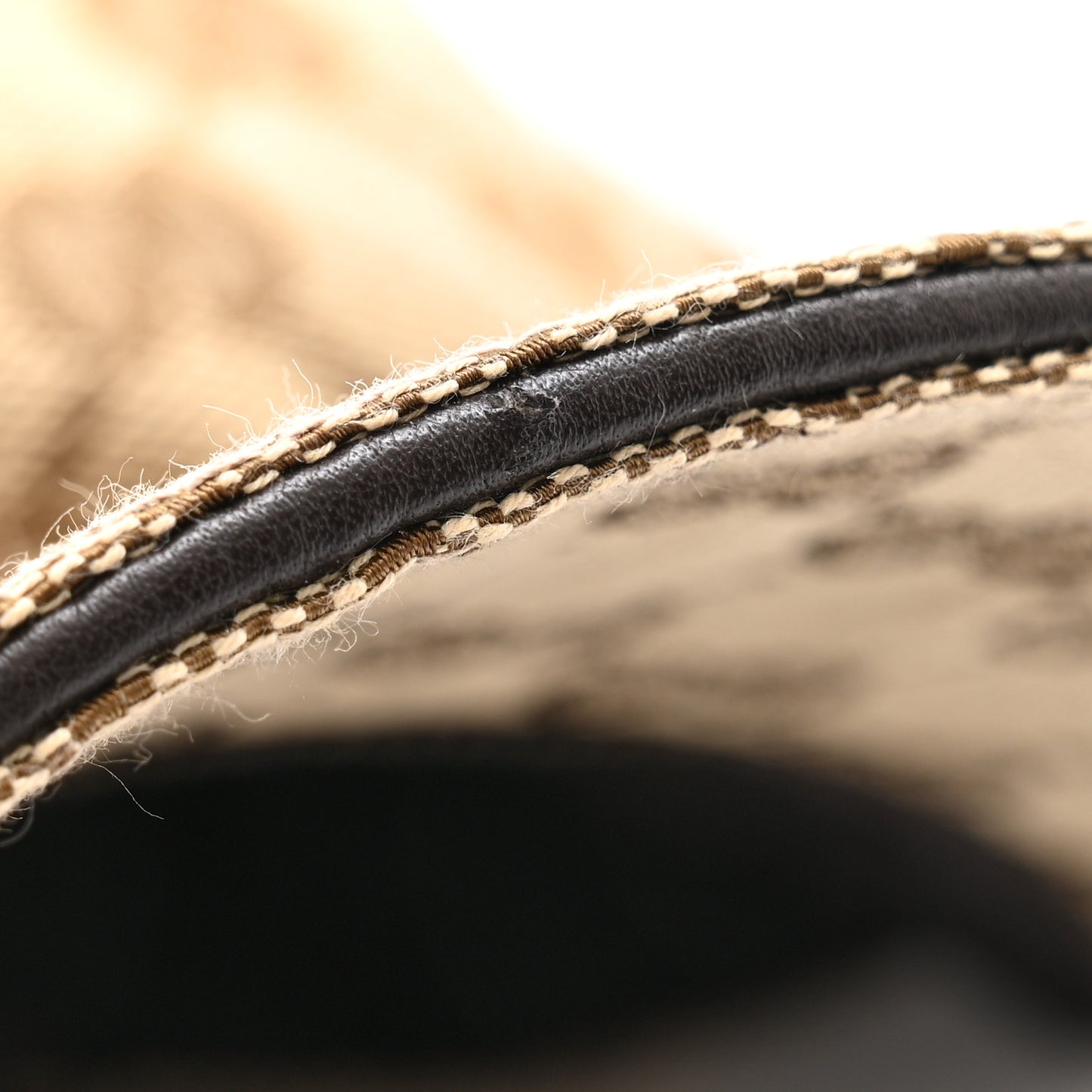 Monogram Web Baseball Hat L Beige Cocoa