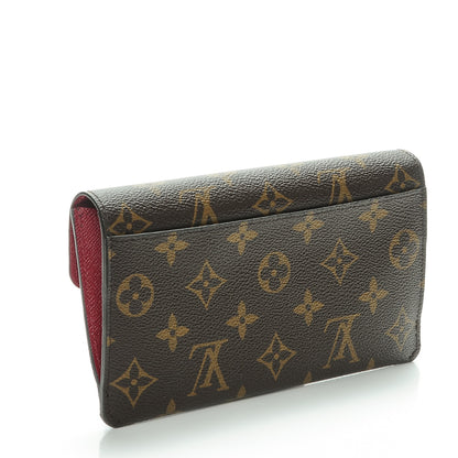 Louis Vuitton Monogram Jeanne Wallet Fuchsia 3 of 8