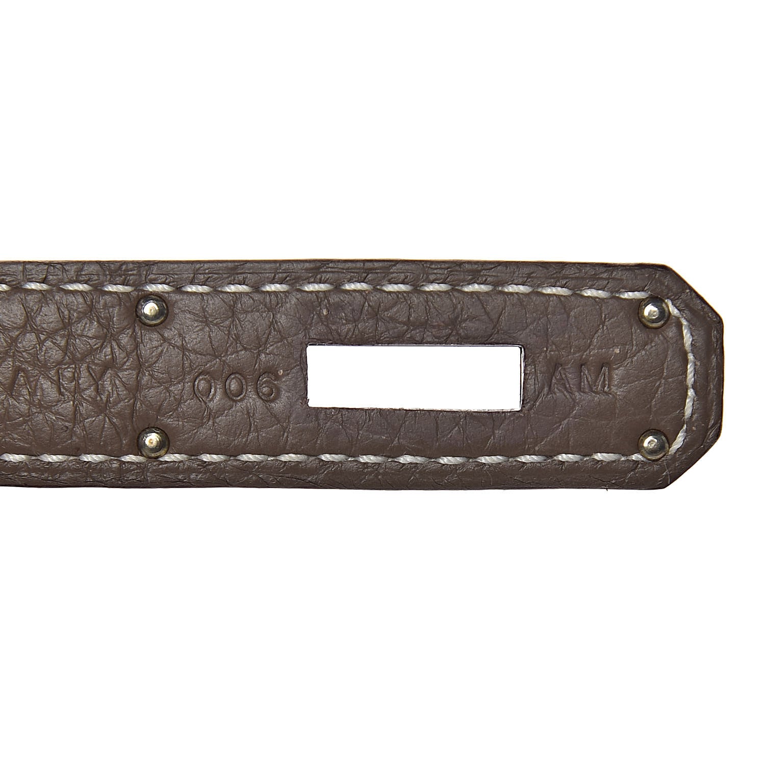 Hermes Taurillon Clemence Jypsiere 28 Etoupe 7 of 11