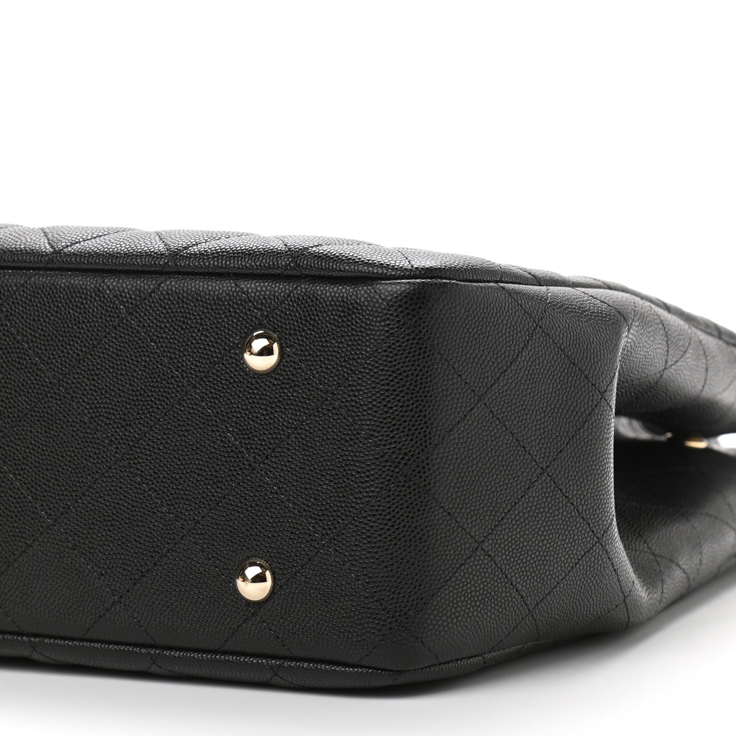 Chanel Caviar Quilted Large Shopping Tote Black 10 of 11