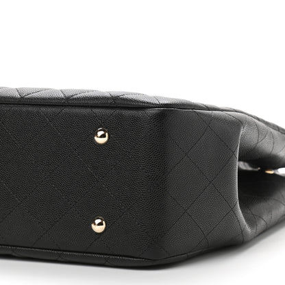 Chanel Caviar Quilted Large Shopping Tote Black 10 of 11
