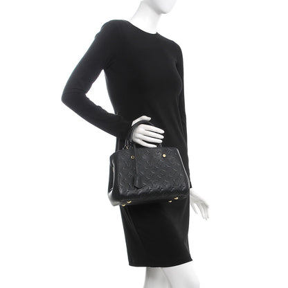 Louis Vuitton Empreinte Montaigne BB Black 3 of 8