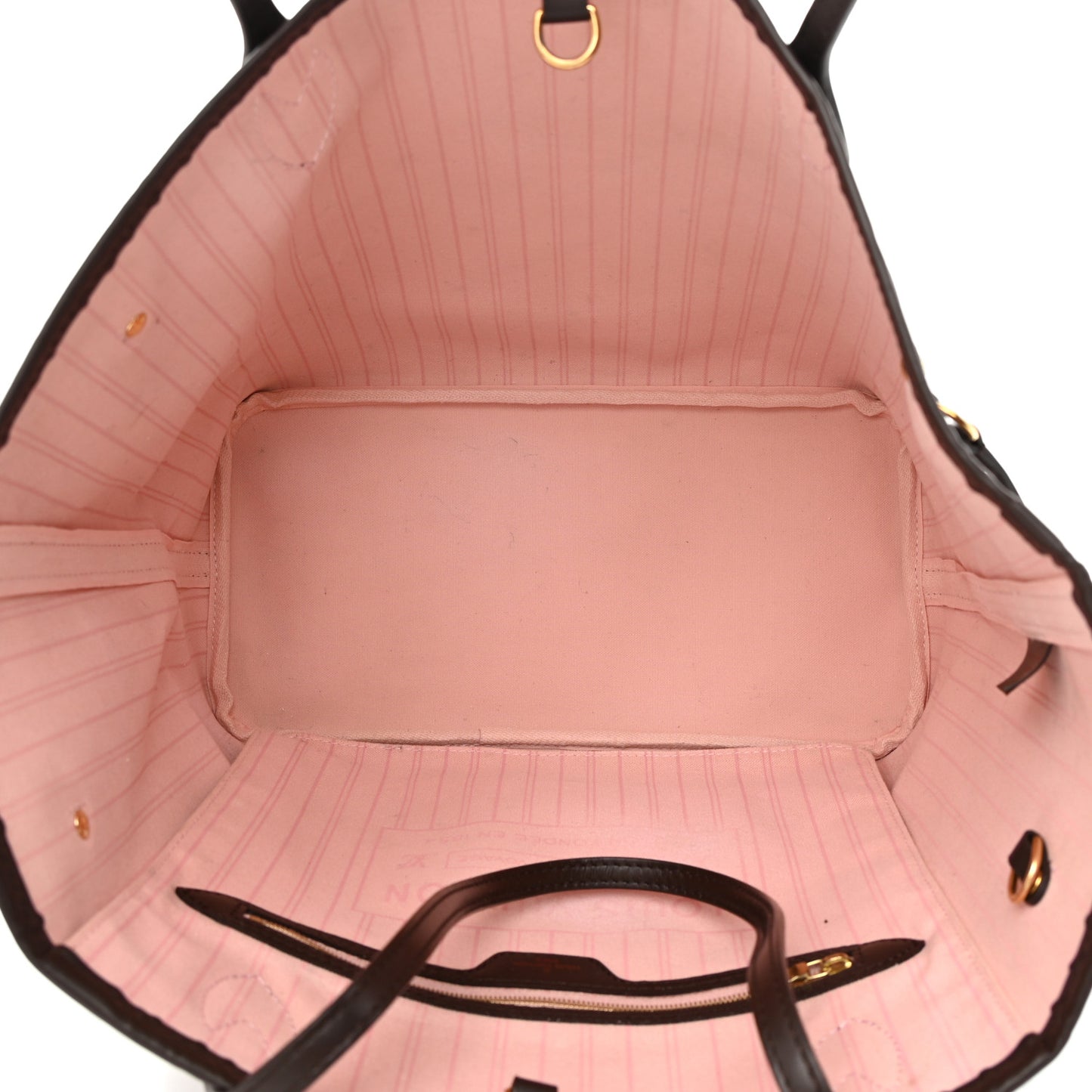 Damier Ebene Neo Neverfull MM Rose Ballerine