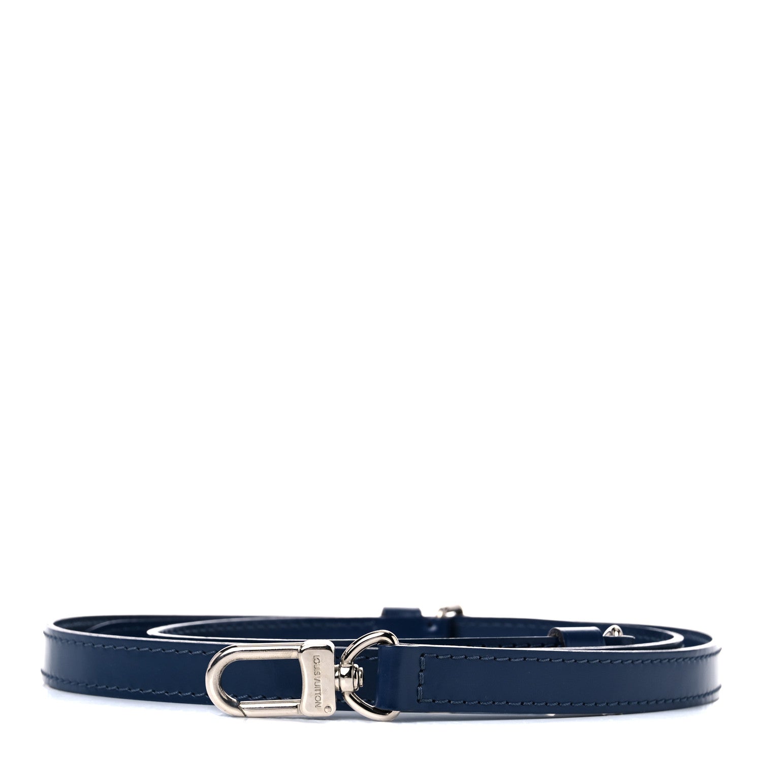 Louis Vuitton Calfskin 16mm Adjustable Shoulder Strap Indigo 1 of 8