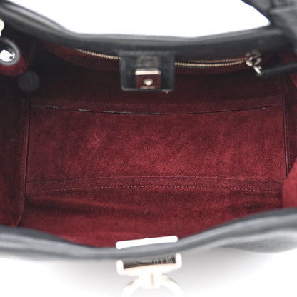 Mulberry Shiny Calfskin Small Iris Tote Black 5 of 13