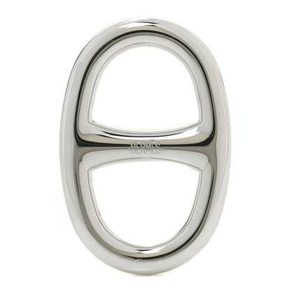 Hermes Palladium Chaine D'Ancre Scarf Ring 1 of 4