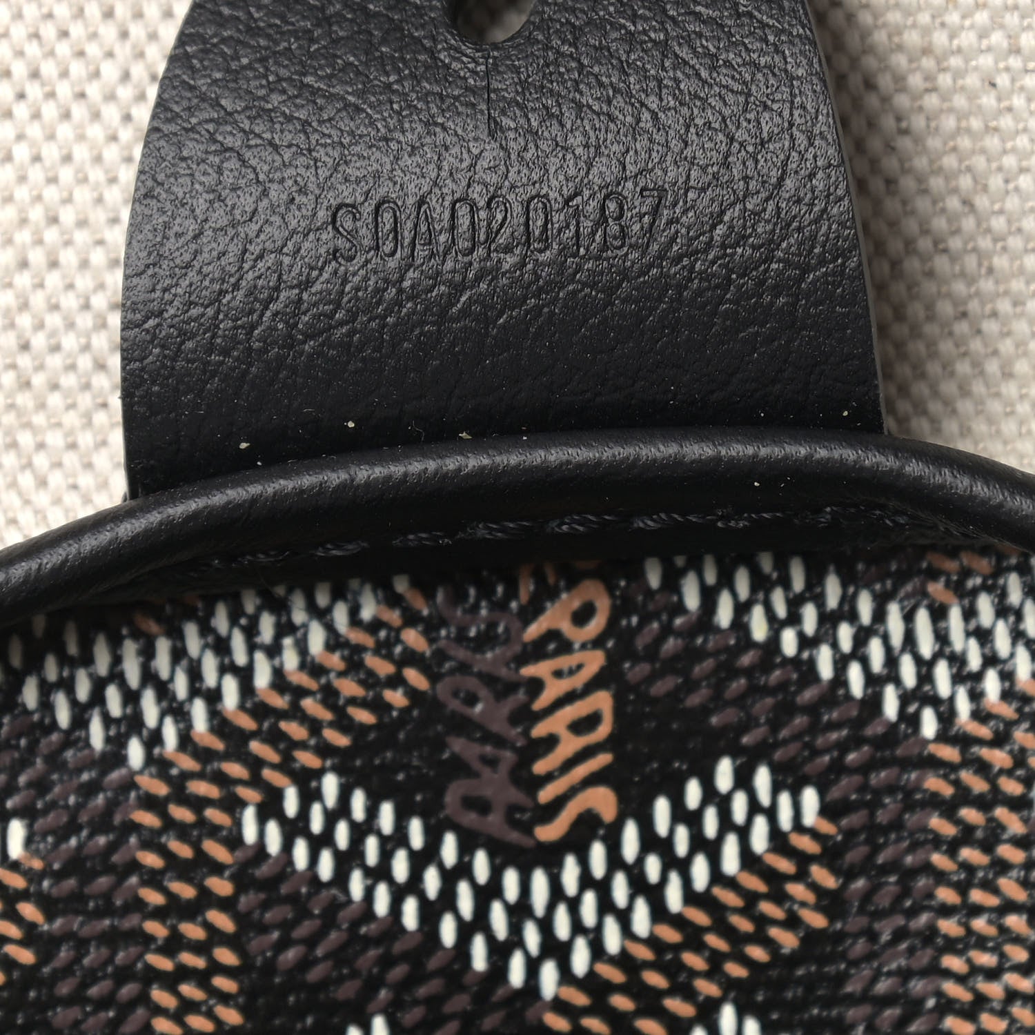 Goyard Goyardine Artois PM Black 14 of 16