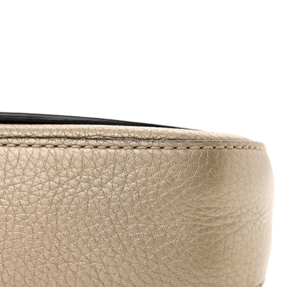Gucci Metallic Pebbled Calfskin Small Soho Flap Crossbody Gold Ombre 11 of 18