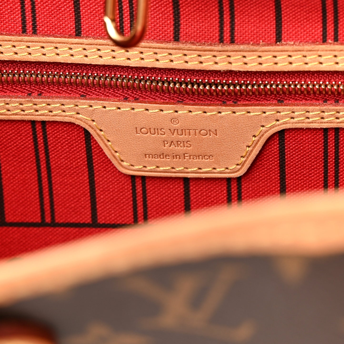 Monogram Neo Neverfull MM Cherry