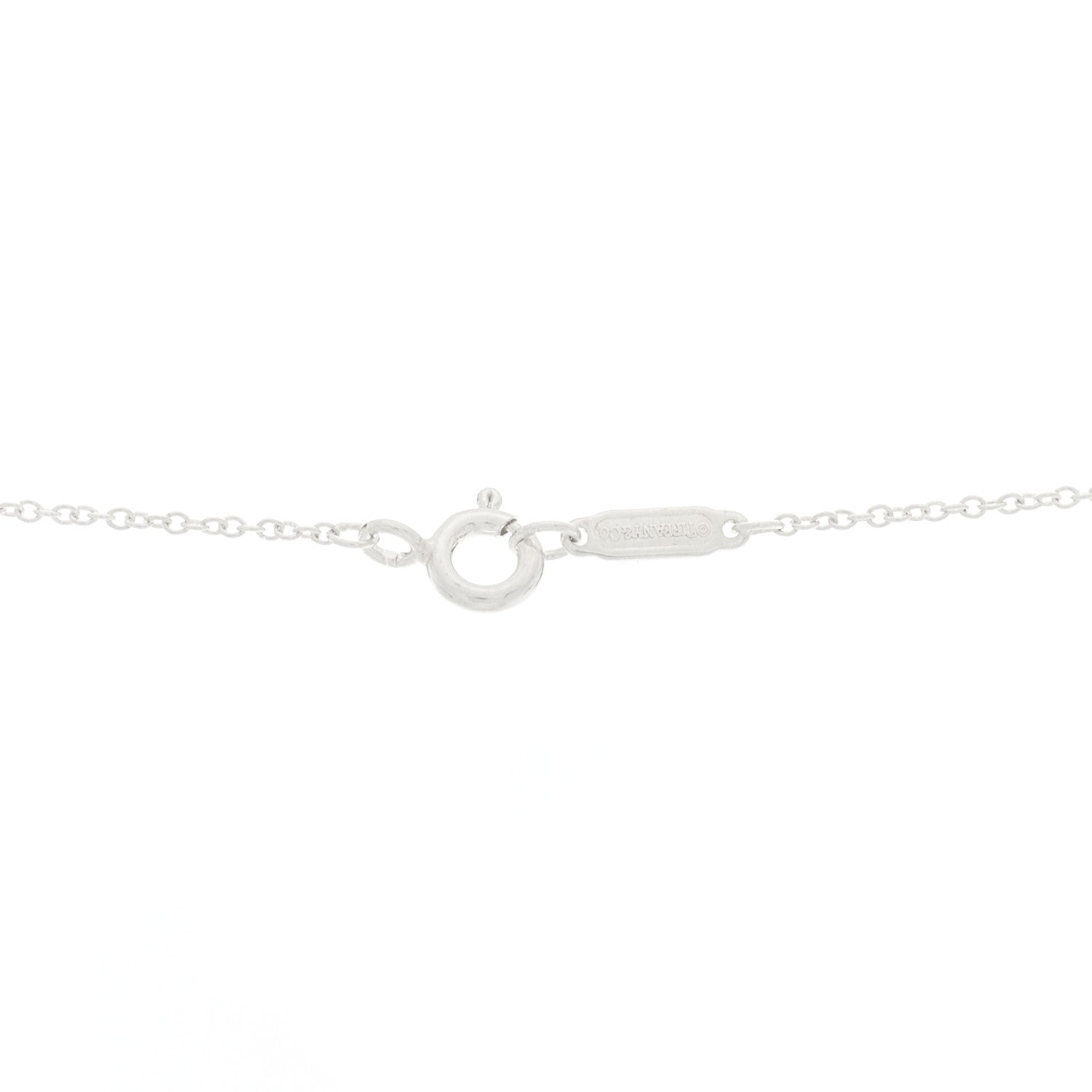 Tiffany Sterling Silver Enchant Heart Pendant Necklace 4 of 5