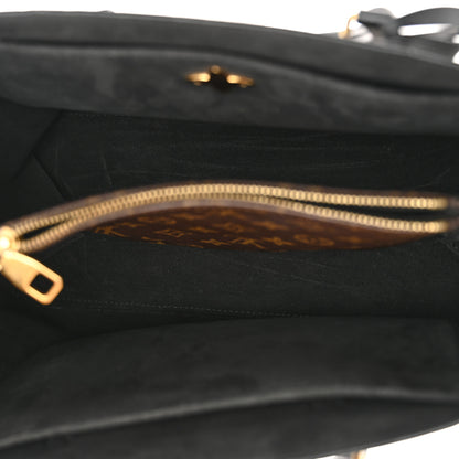 Louis Vuitton Monogram Flower Tote Black 5 of 14