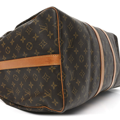 Louis Vuitton Monogram Keepall Bandouliere 55 8 of 10