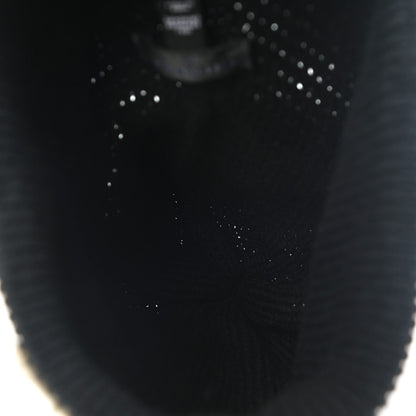 Chanel Cashmere CC Logo Beanie Hat Black 4 of 6