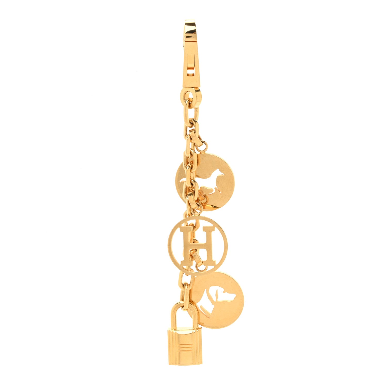 Hermes Breloque Bag Charm Gold 1 of 3