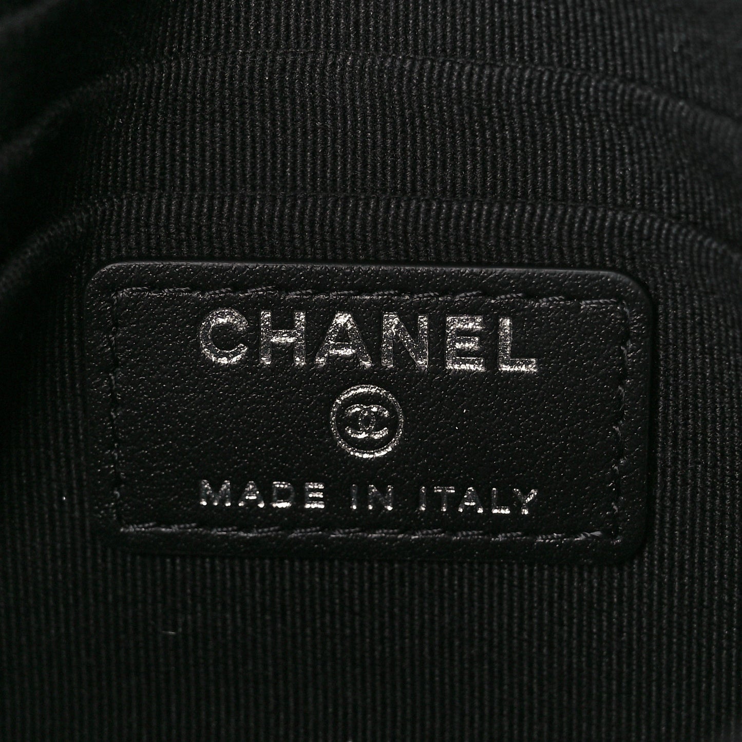 Caviar Quilted Boy Flap Clutch Black