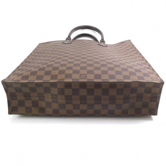 Louis Vuitton Damier Ebene Sac Plat 4 of 9