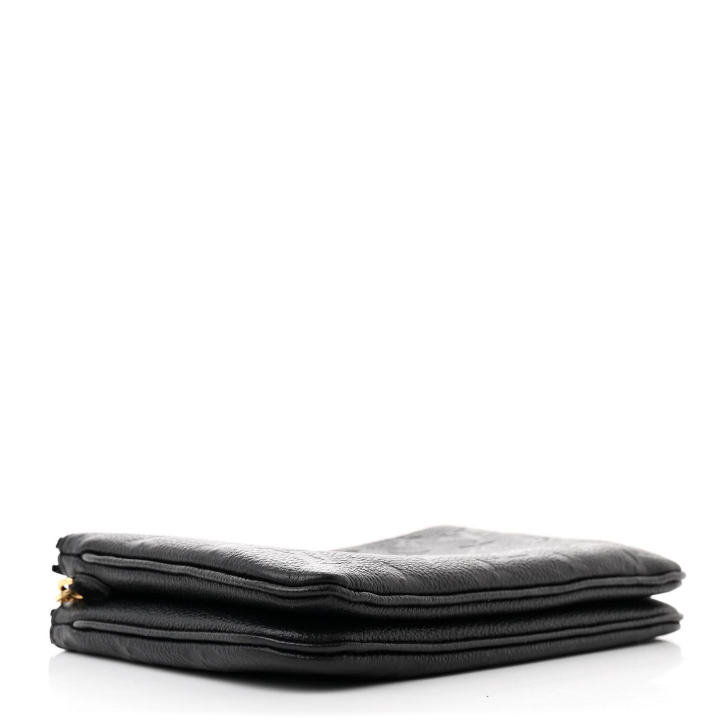 Empreinte Double Zip Pochette Black