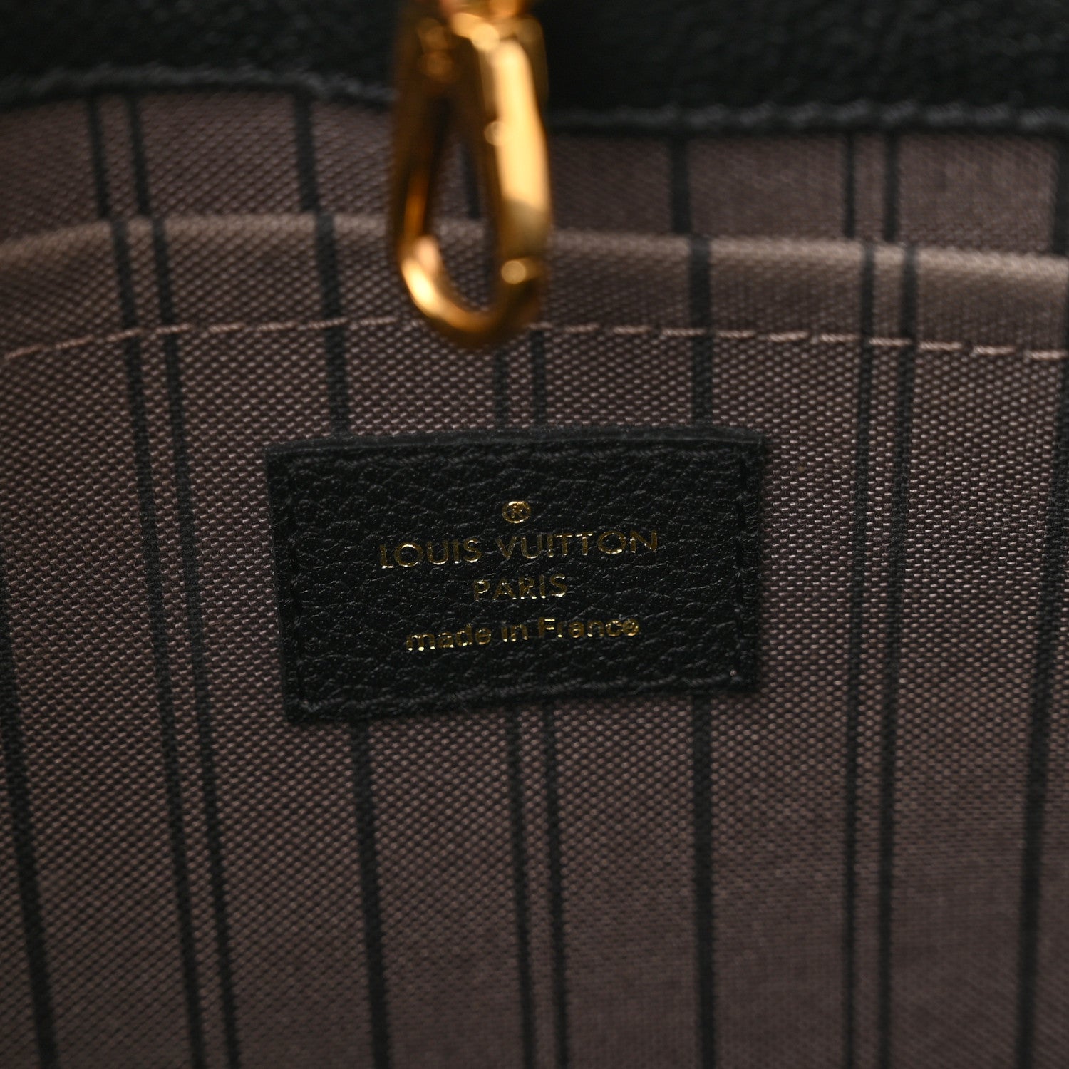 Louis Vuitton Empreinte Montaigne BB Black 6 of 9