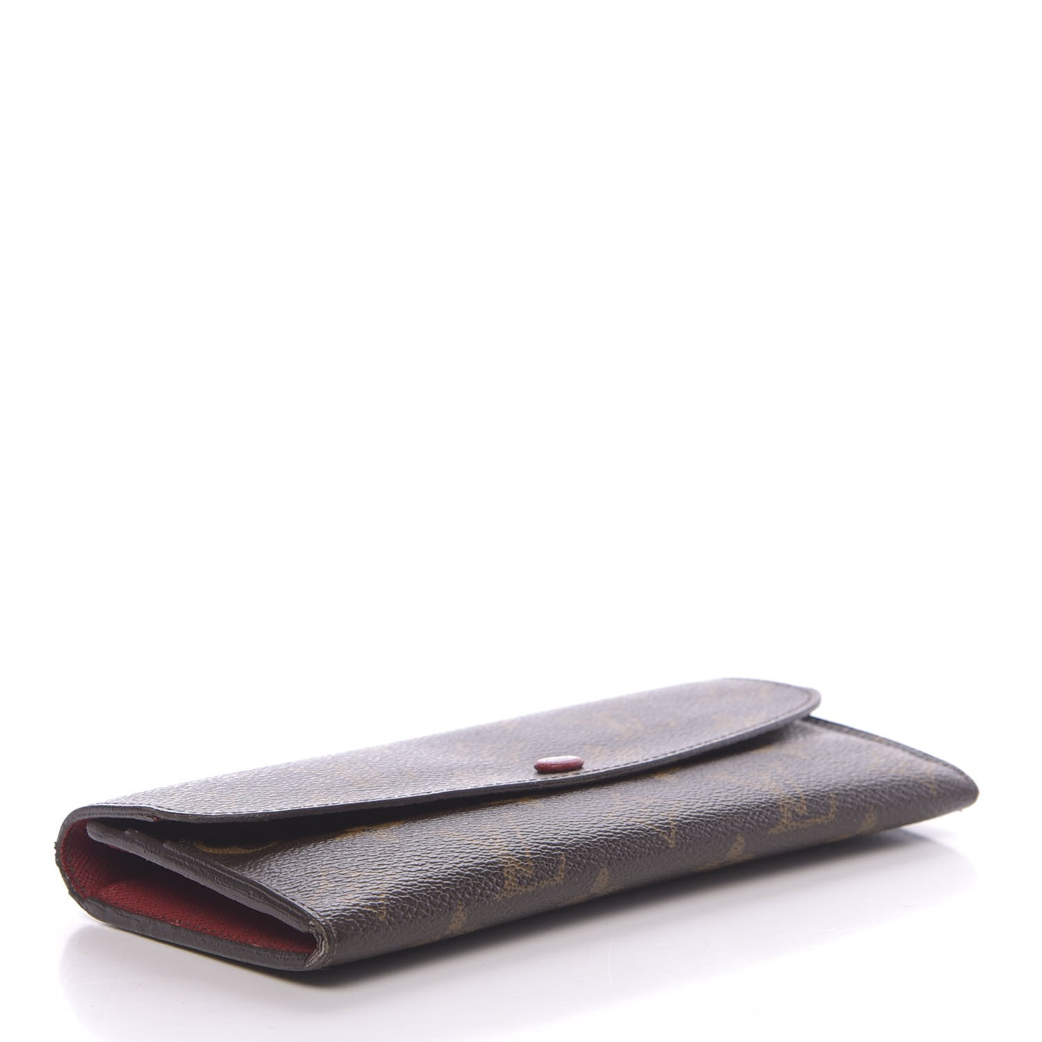 Louis Vuitton Monogram Emilie Wallet Red 4 of 12