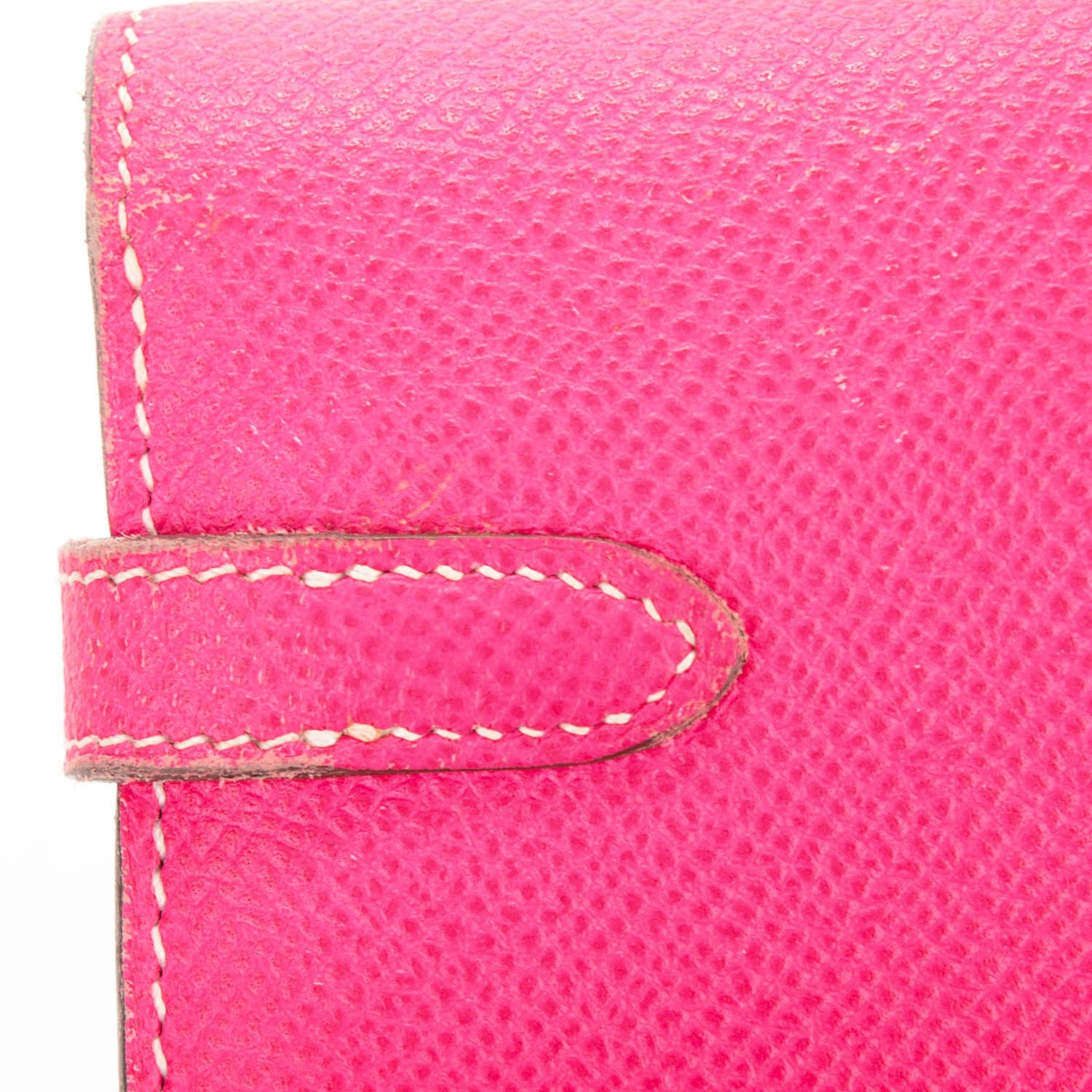 Hermes Epsom Kelly Longue Wallet Rose Tyrien 11 of 11