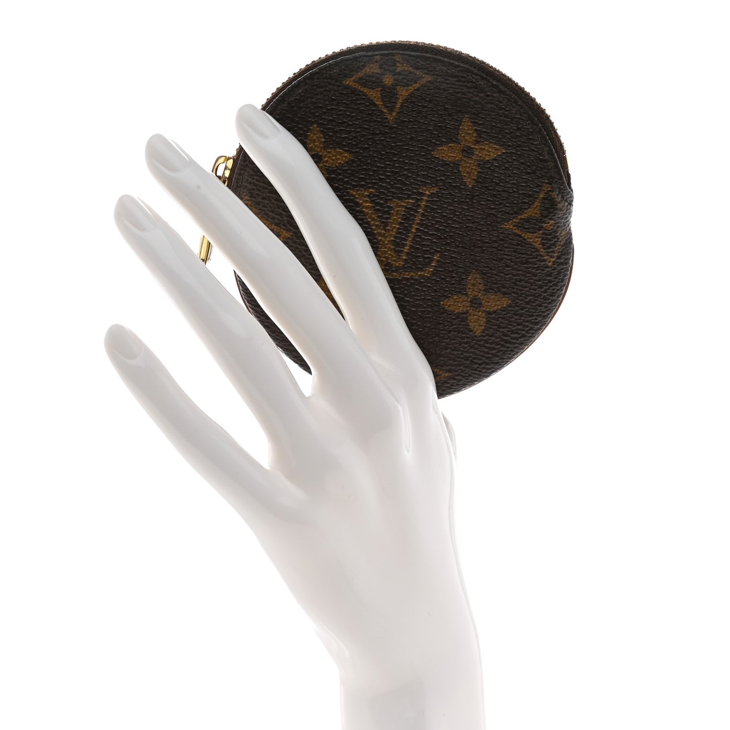 Monogram Round Coin Purse