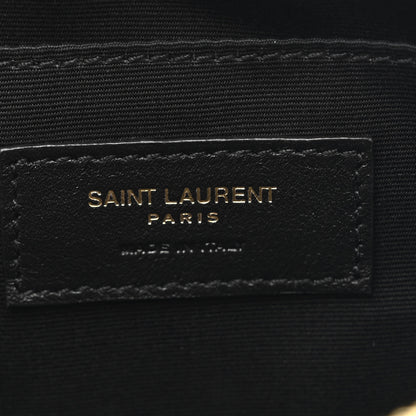 Saint Laurent Calfskin Matelasse Monogram Lou Camera Bag Crema Soft 6 of 10