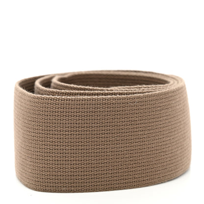 Hermes Toile Taurillon Clemence Evelyne PM Shoulder Strap Etoupe 2 of 4