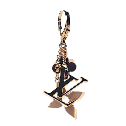 Louis Vuitton Fleur De Monogram Bag Charm Dore 1 of 3
