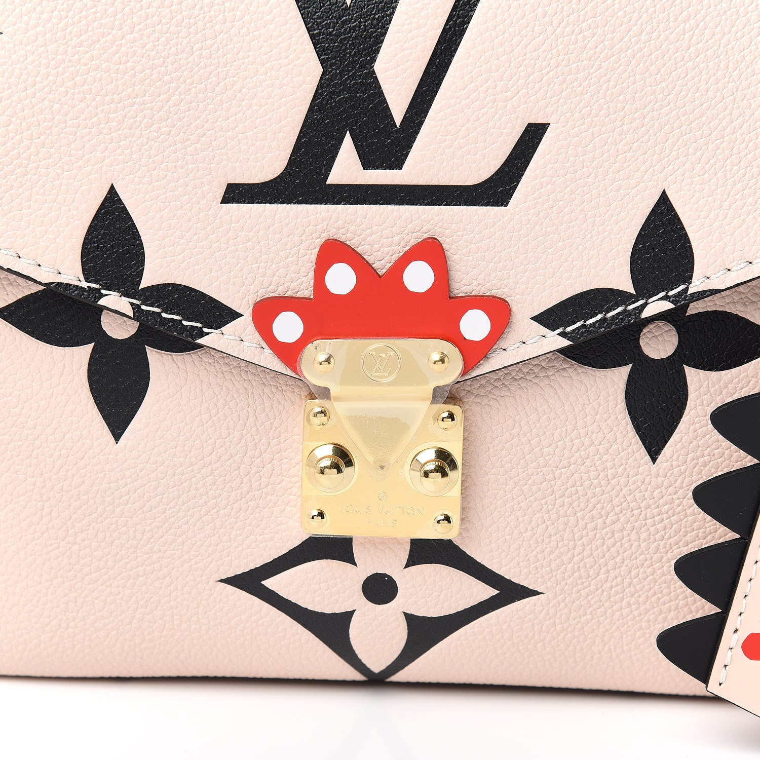 Louis Vuitton Empreinte Monogram Giant Crafty Pochette Metis Creme Black 8 of 8