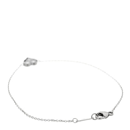 Tiffany Platinum Diamond Hearts Bracelet 2 of 4
