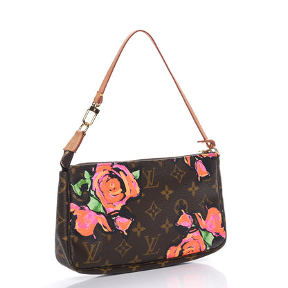 Louis Vuitton Monogram Roses Pochette Accessories 3 of 7