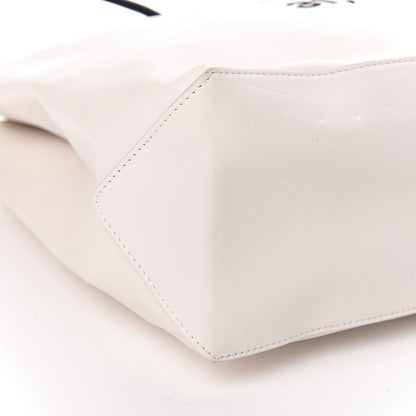 Chanel Calfskin Large Essential 31 Rue Cambon Tote White Black 11 of 14
