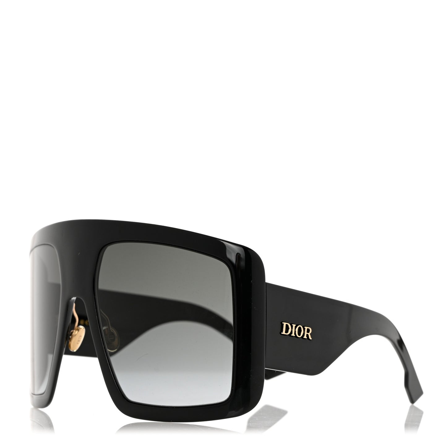 Acetate DiorSo Light 1 Shield Sunglasses Black